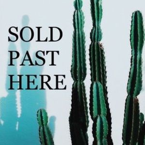 Everything sold past here!